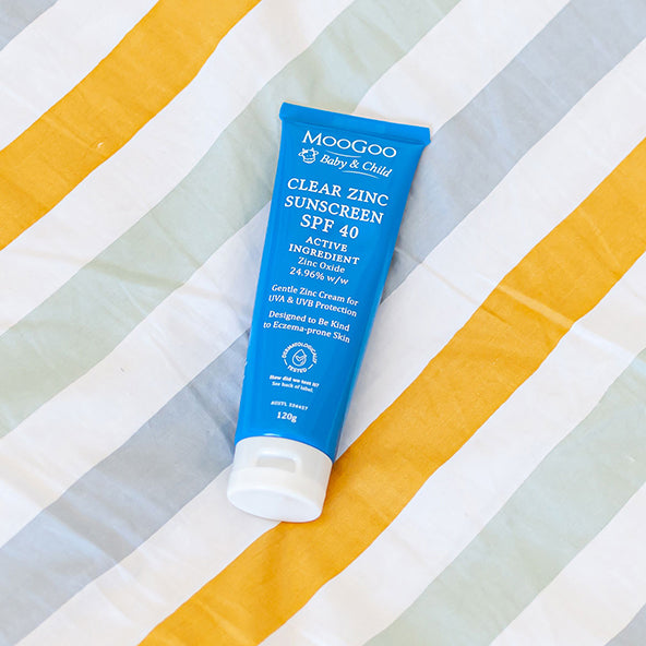 Baby Clear Zinc Sunscreen SPF 40 120g